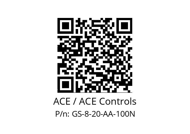   ACE / ACE Controls GS-8-20-AA-100N