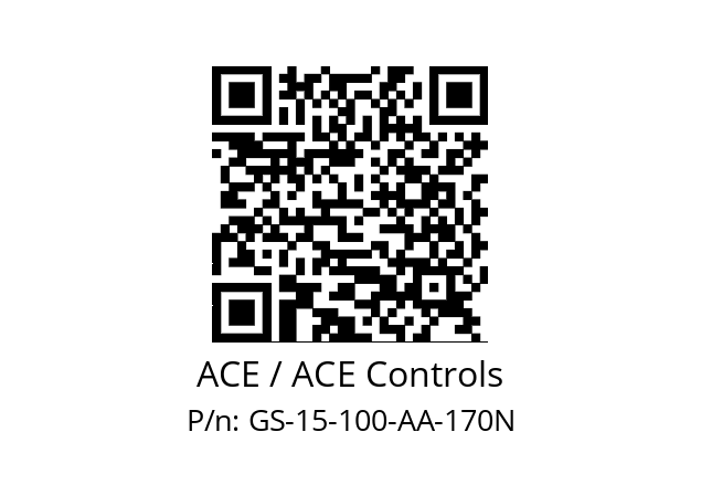   ACE / ACE Controls GS-15-100-AA-170N