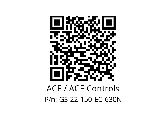   ACE / ACE Controls GS-22-150-EC-630N