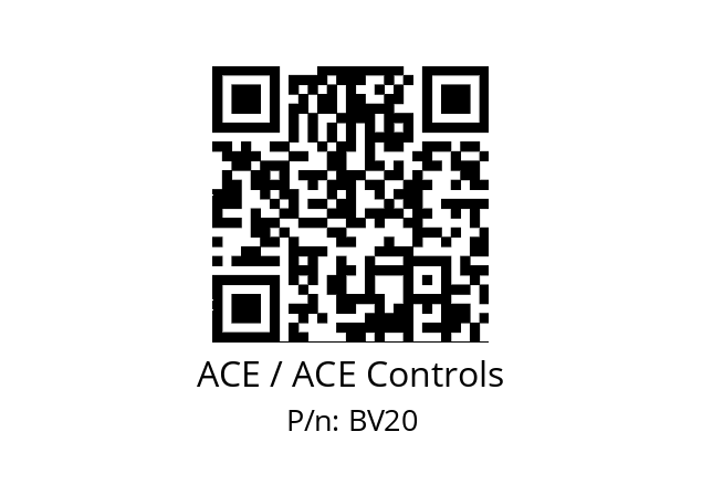   ACE / ACE Controls BV20