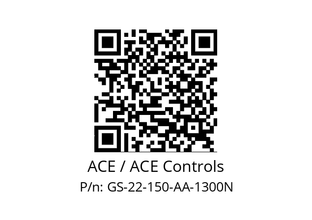   ACE / ACE Controls GS-22-150-AA-1300N