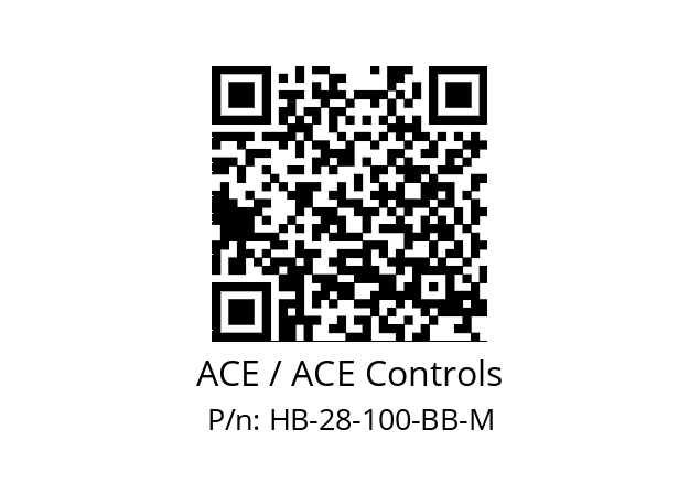   ACE / ACE Controls HB-28-100-BB-M