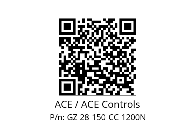   ACE / ACE Controls GZ-28-150-CC-1200N