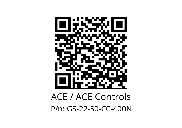   ACE / ACE Controls GS-22-50-CC-400N