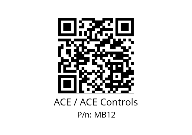   ACE / ACE Controls MB12