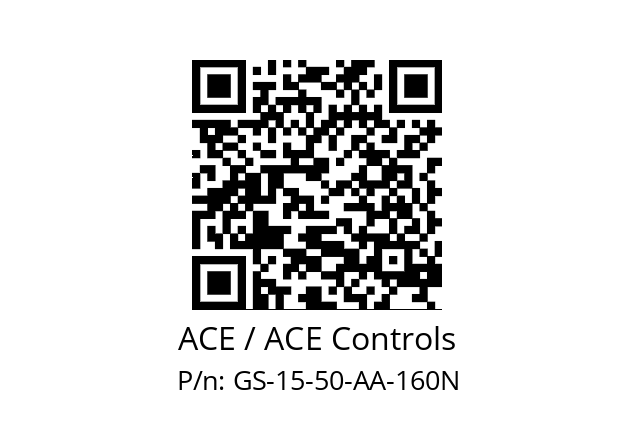   ACE / ACE Controls GS-15-50-AA-160N