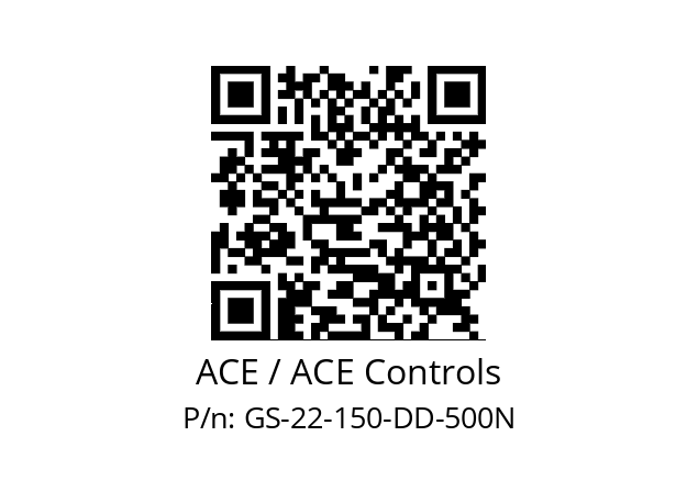   ACE / ACE Controls GS-22-150-DD-500N