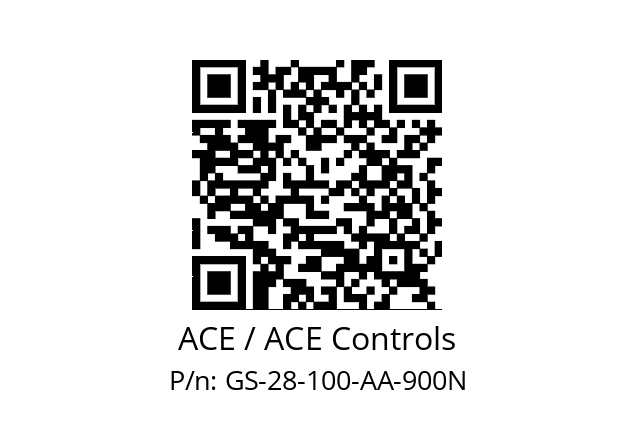   ACE / ACE Controls GS-28-100-AA-900N