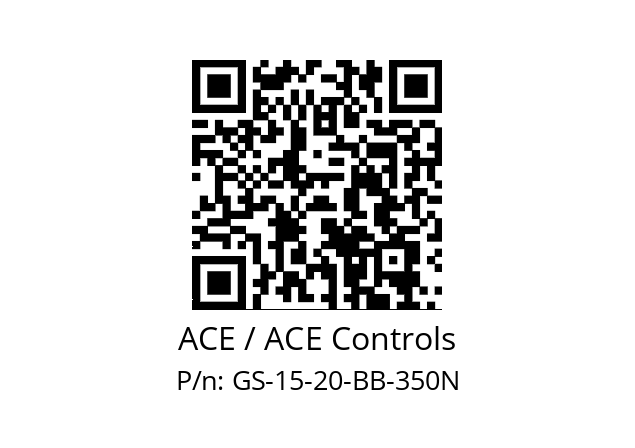   ACE / ACE Controls GS-15-20-BB-350N