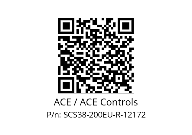   ACE / ACE Controls SCS38-200EU-R-12172