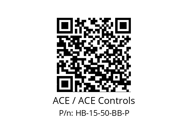   ACE / ACE Controls HB-15-50-BB-P