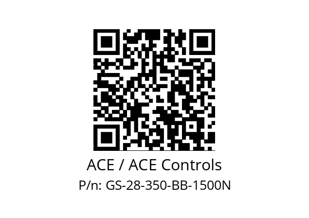   ACE / ACE Controls GS-28-350-BB-1500N