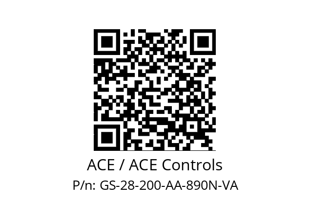   ACE / ACE Controls GS-28-200-AA-890N-VA