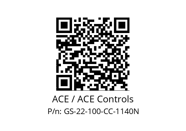   ACE / ACE Controls GS-22-100-CC-1140N