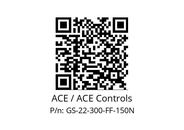   ACE / ACE Controls GS-22-300-FF-150N