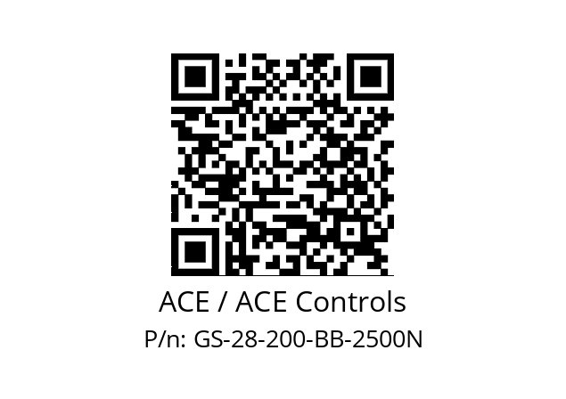   ACE / ACE Controls GS-28-200-BB-2500N