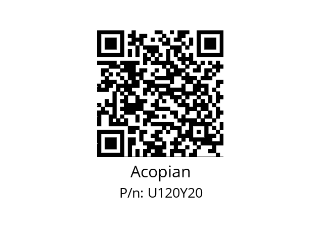   Acopian U120Y20