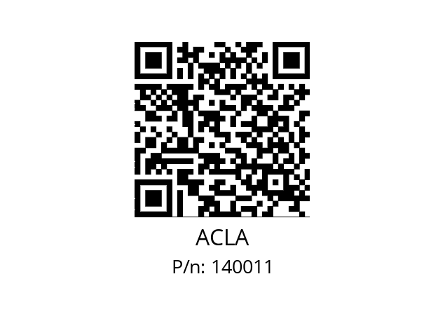   ACLA 140011