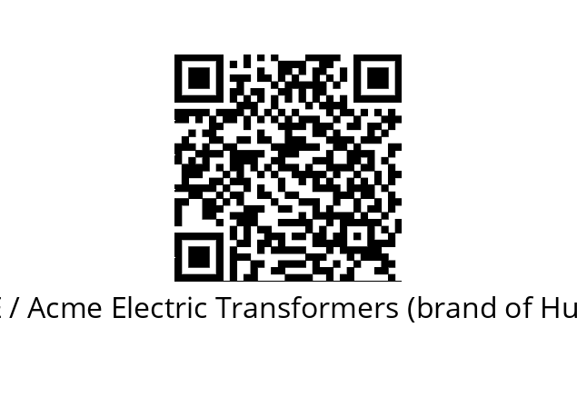  CE010100 ACME / Acme Electric Transformers (brand of Hubbell) 