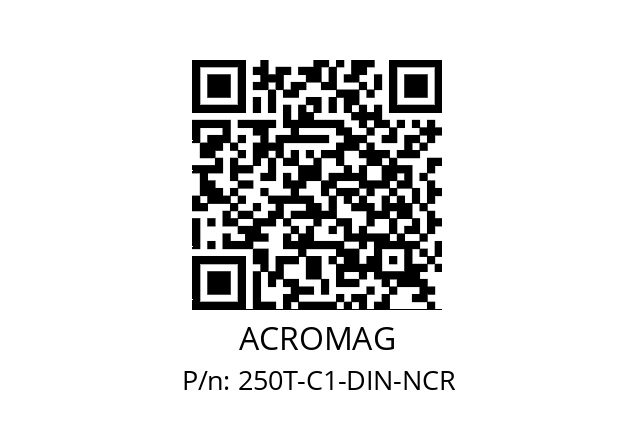   ACROMAG 250T-C1-DIN-NCR