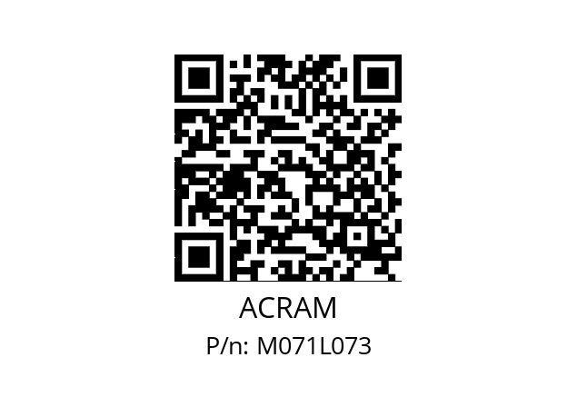   ACRAM M071L073