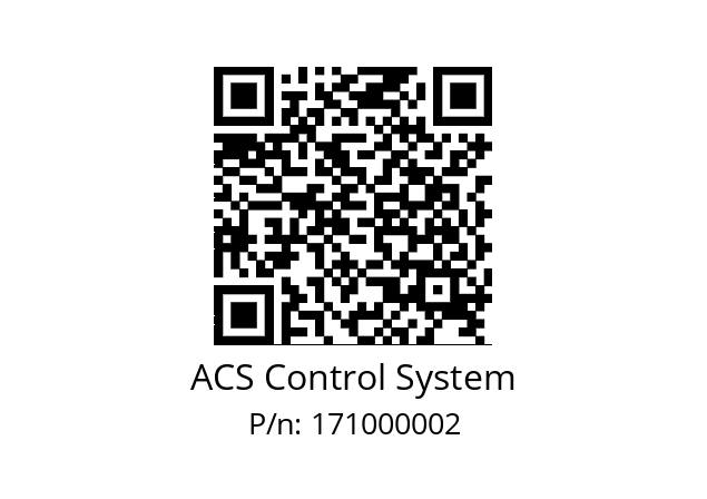   ACS Control System 171000002