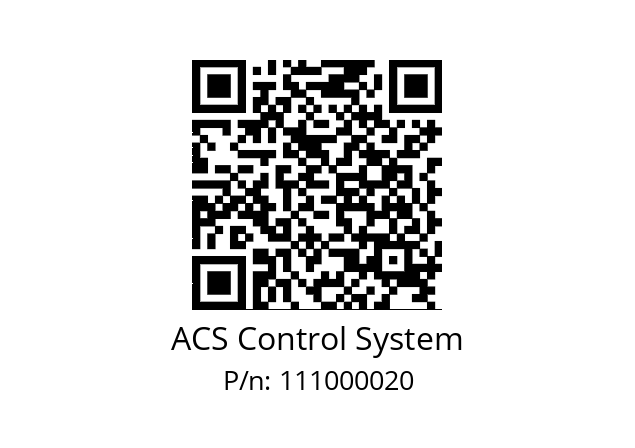   ACS Control System 111000020