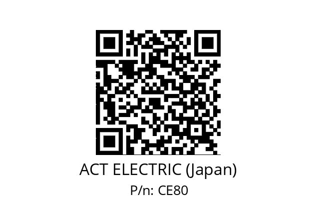   ACT ELECTRIC (Japan) CE80