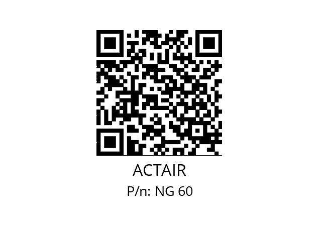   ACTAIR NG 60