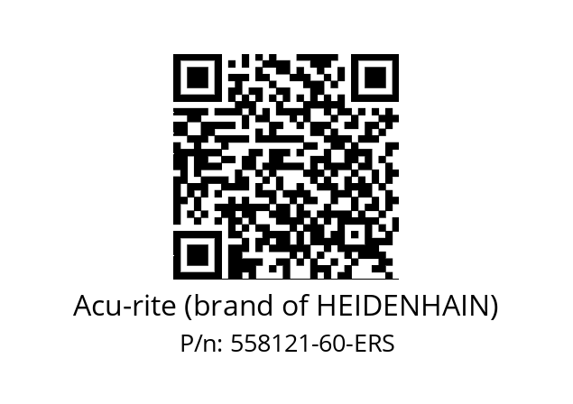   Acu-rite (brand of HEIDENHAIN) 558121-60-ERS