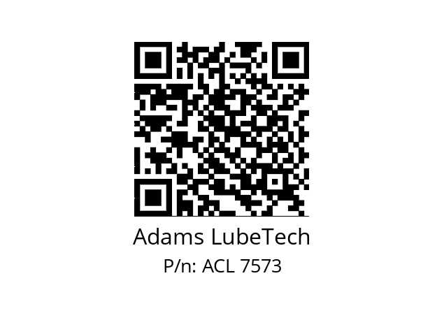   Adams LubeTech ACL 7573