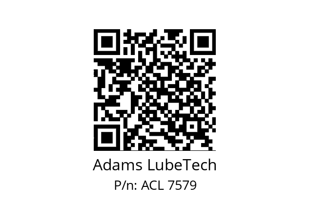   Adams LubeTech ACL 7579