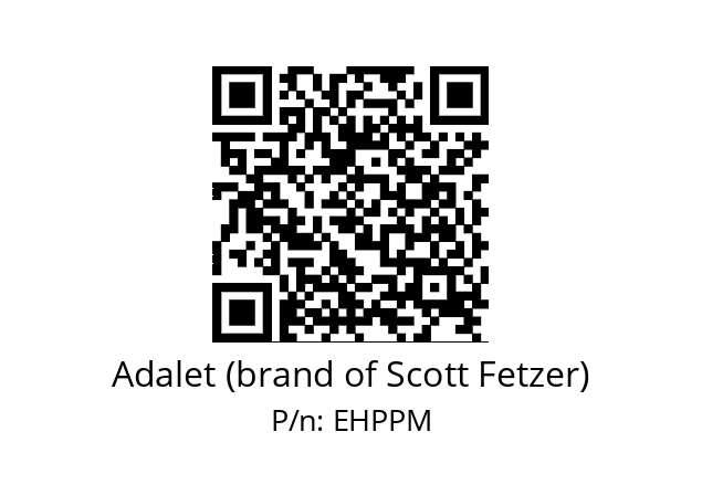   Adalet (brand of Scott Fetzer) EHPPM