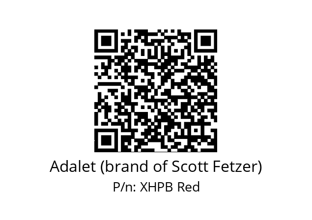   Adalet (brand of Scott Fetzer) XHPB Red