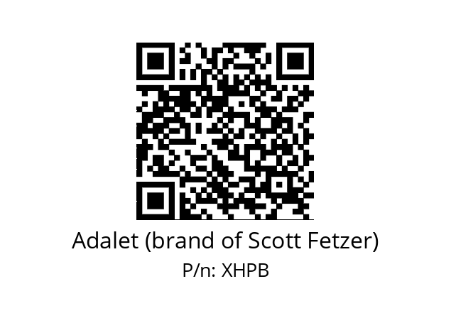   Adalet (brand of Scott Fetzer) XHPB