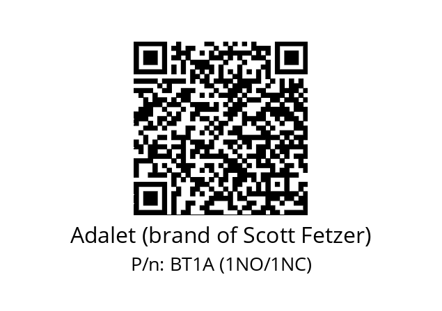   Adalet (brand of Scott Fetzer) BT1A (1NO/1NC)