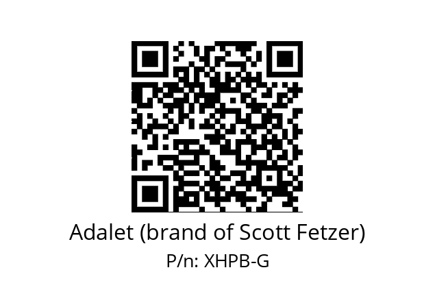   Adalet (brand of Scott Fetzer) XHPB-G