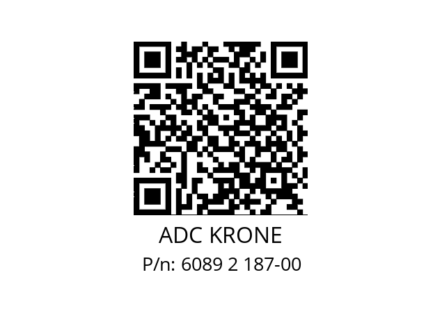   ADC KRONE 6089 2 187-00