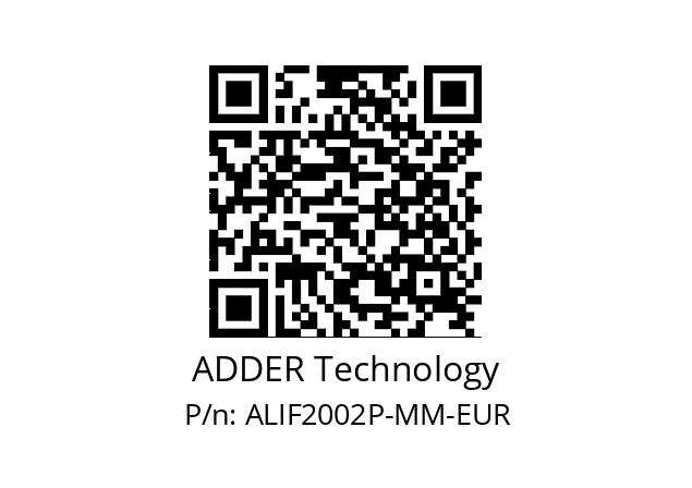   ADDER Technology ALIF2002P-MM-EUR