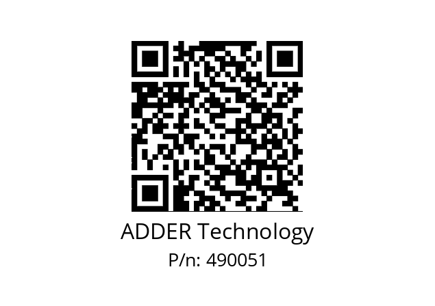   ADDER Technology 490051