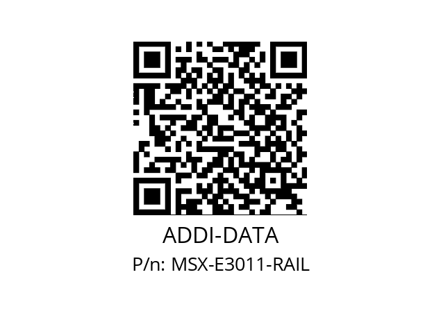   ADDI-DATA MSX-E3011-RAIL