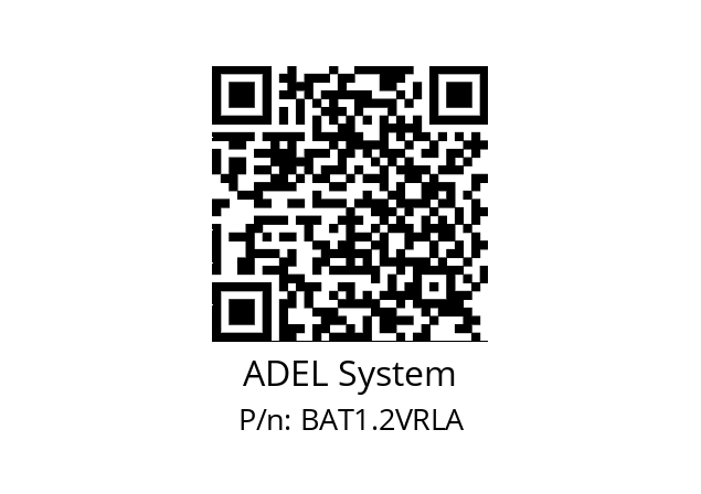   ADEL System BAT1.2VRLA