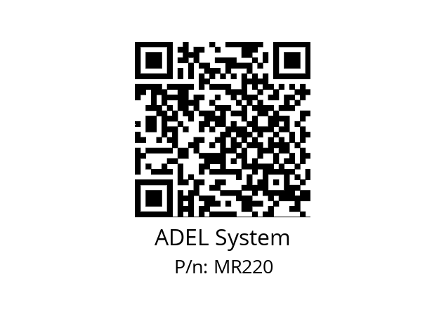   ADEL System MR220