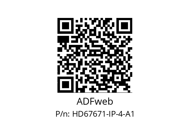   ADFweb HD67671-IP-4-A1