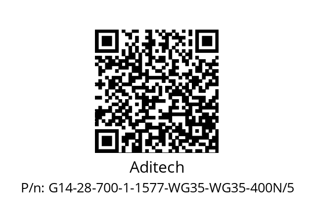   Aditech G14-28-700-1-1577-WG35-WG35-400N/5