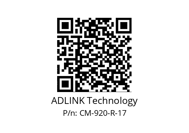   ADLINK Technology CM-920-R-17