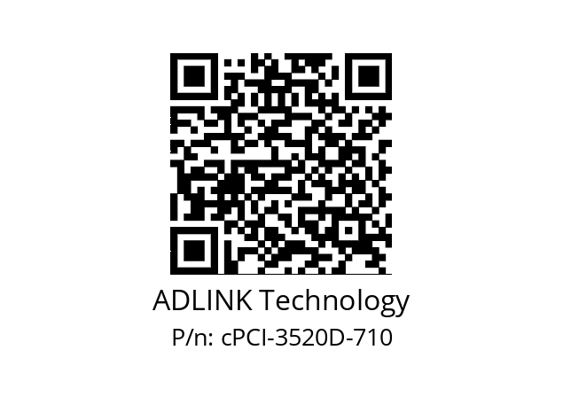   ADLINK Technology cPCI-3520D-710