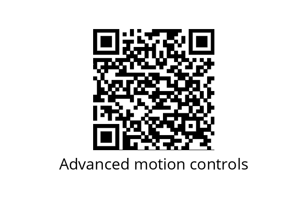  25A8M Advanced motion controls 