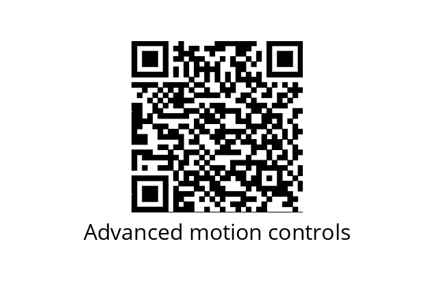  B12A6F Advanced motion controls 