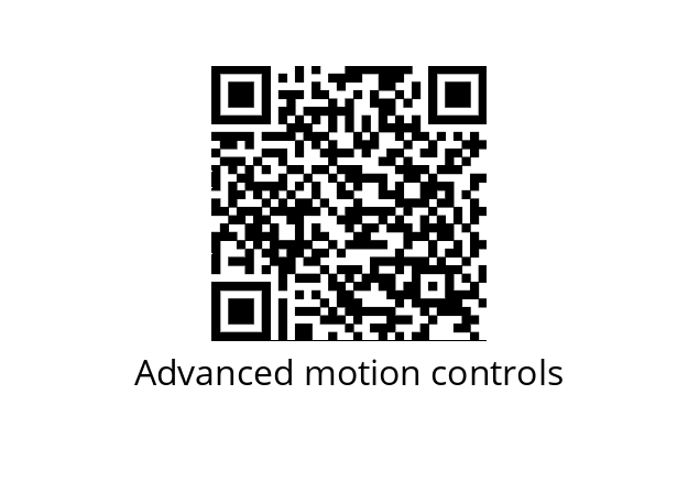  12A8E Advanced motion controls 